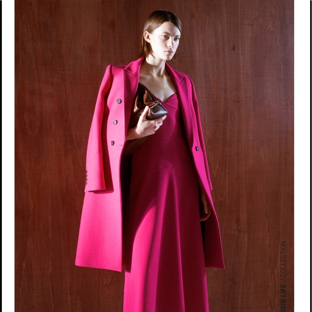 Zara Pink Midi Dress